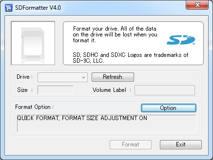 SD-Formatter